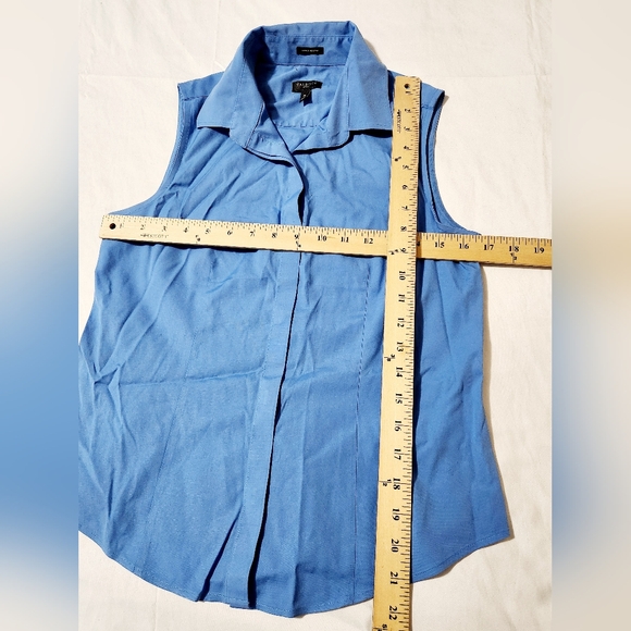 Talbots Sleeveless Dress Shirt - Picture 5 of 6
